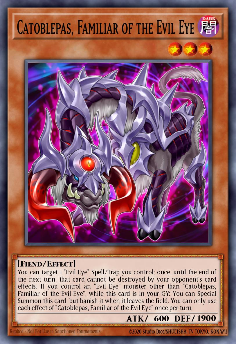 Catoblepas, Familiar of the Evil Eye INCH-EN029