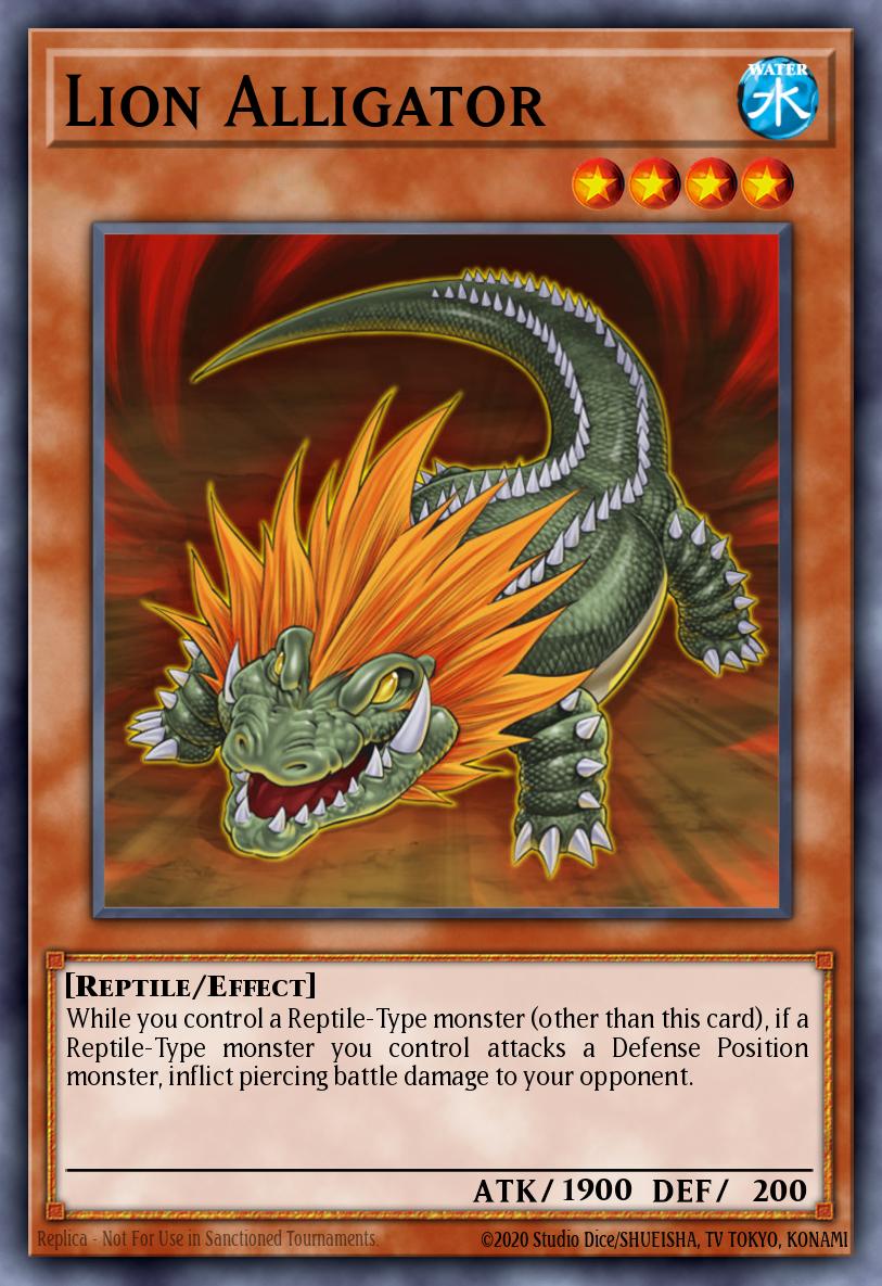 Lion Alligator LC02-EN008