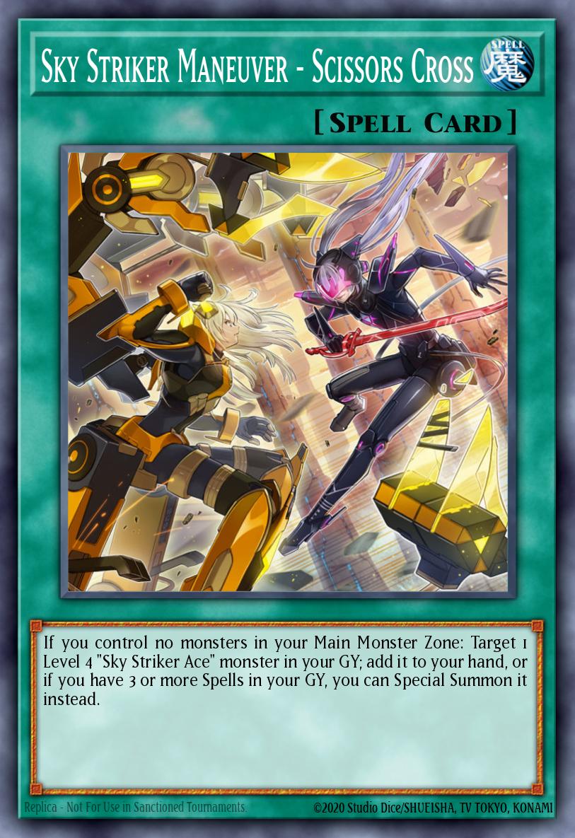 Sky Striker Maneuver - Scissors Cross 