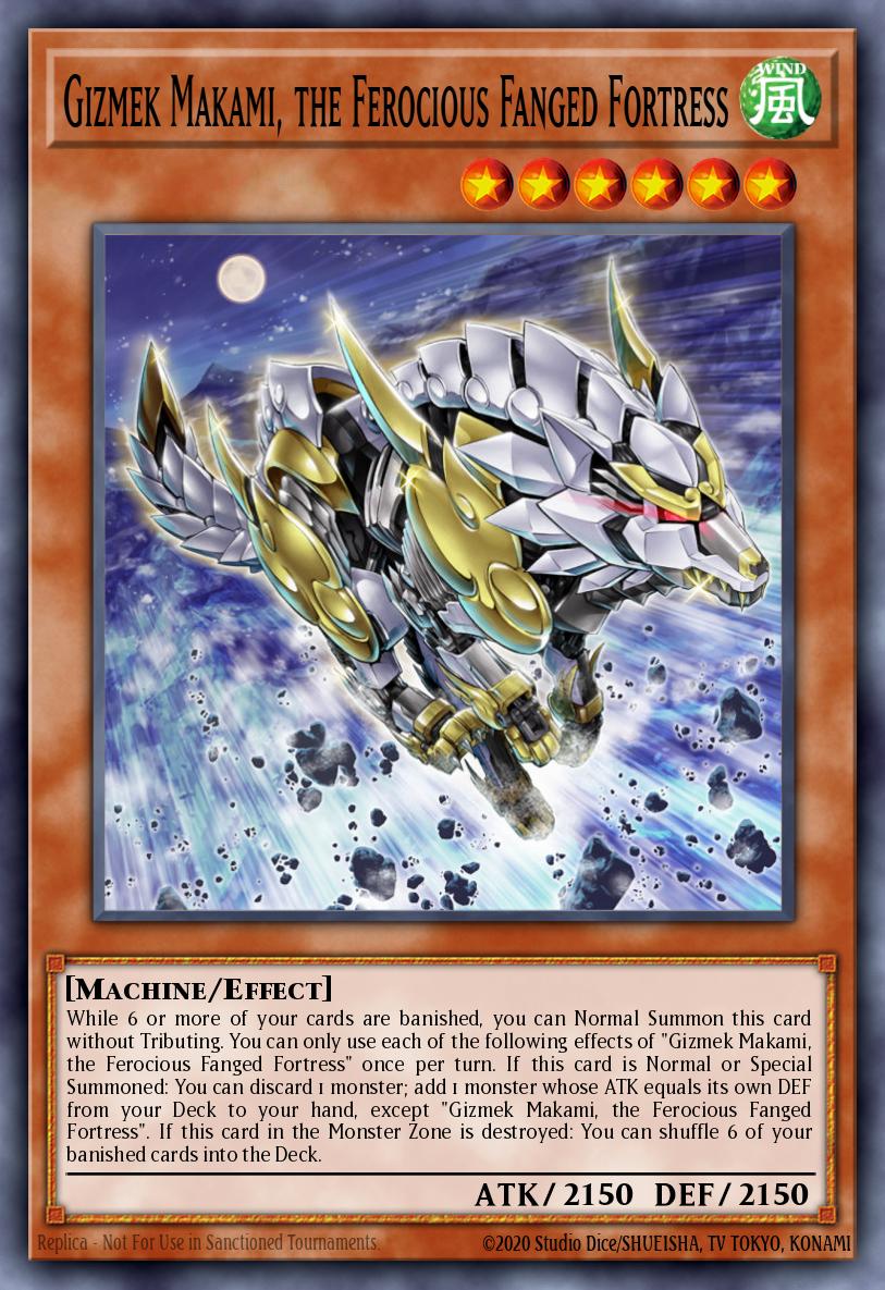 Gizmek Makami, the Ferocious Fanged Fortress PHRA-EN022