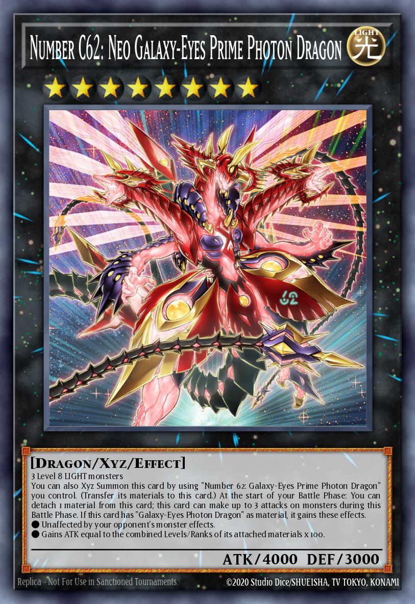 Number C62: Neo Galaxy-Eyes Prime Photon Dragon PHHY-EN043