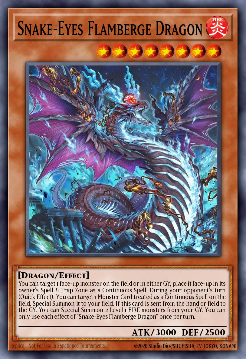Snake-Eyes Flamberge Dragon 