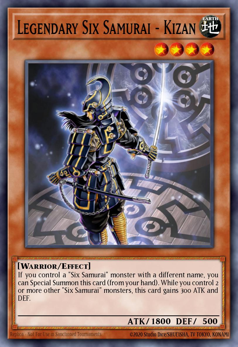 Legendary Six Samurai - Kizan SDWA-EN016