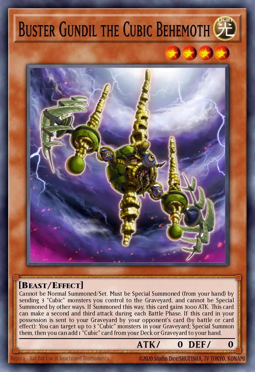 Buster Gundil the Cubic Behemoth 