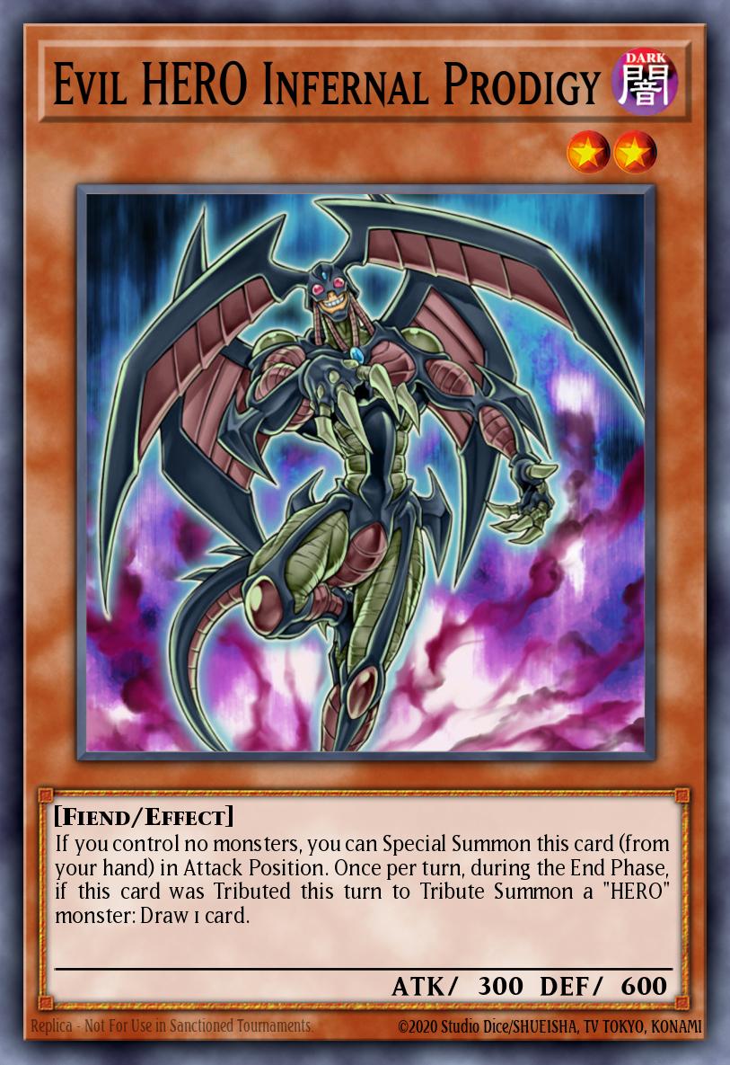 Evil HERO Infernal Prodigy LCGX-EN031