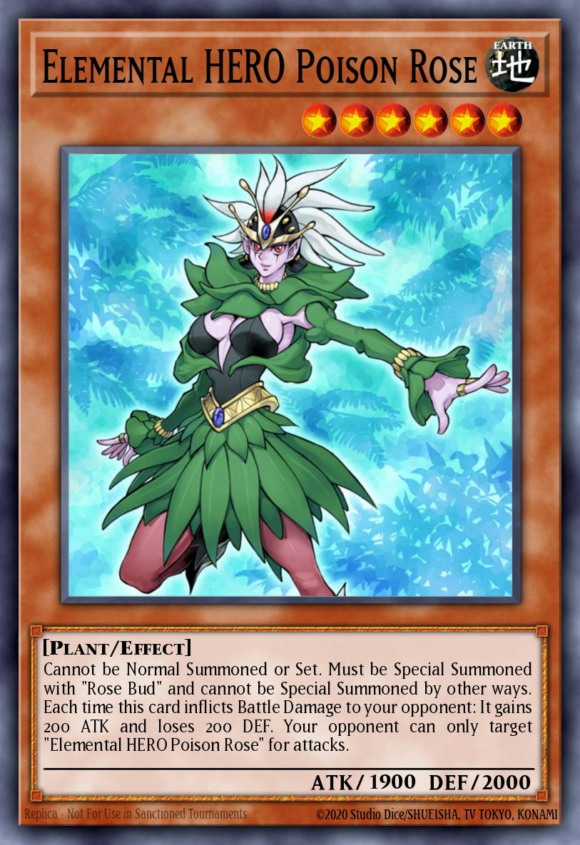 Elemental HERO Poison Rose PP02-EN006