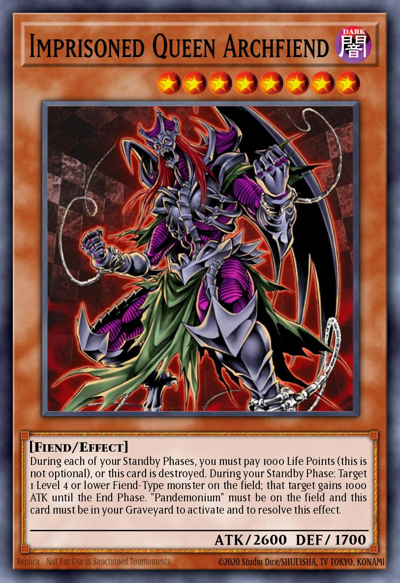 Imprisoned Queen Archfiend PTDN-EN032