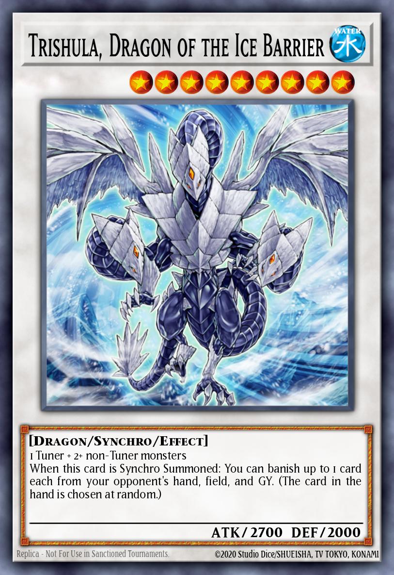 Trishula, Dragon of the Ice Barrier DUDE-EN014