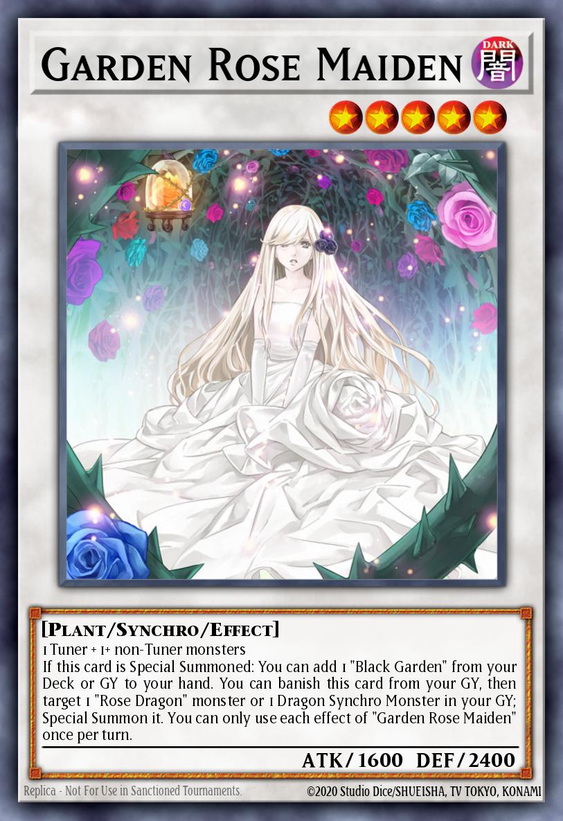 Garden Rose Maiden LED4-EN023