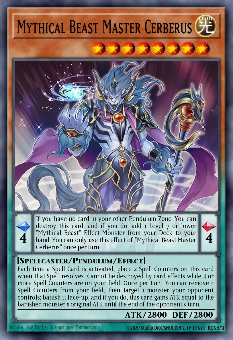 Mythical Beast Master Cerberus EXFO-EN027