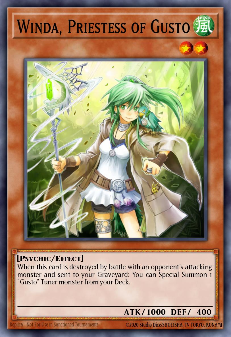 Winda, Priestess of Gusto HA05-EN040