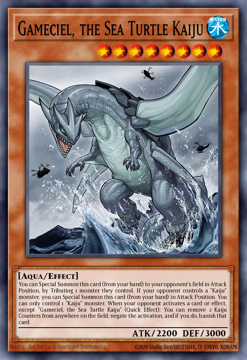 Gameciel, the Sea Turtle Kaiju DUDE-EN037