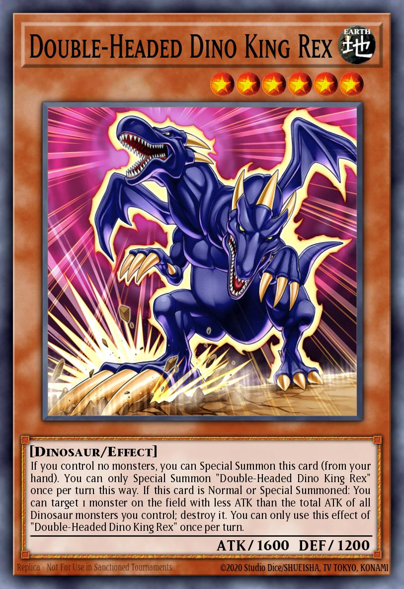Double-Headed Dino King Rex DUNE-EN007