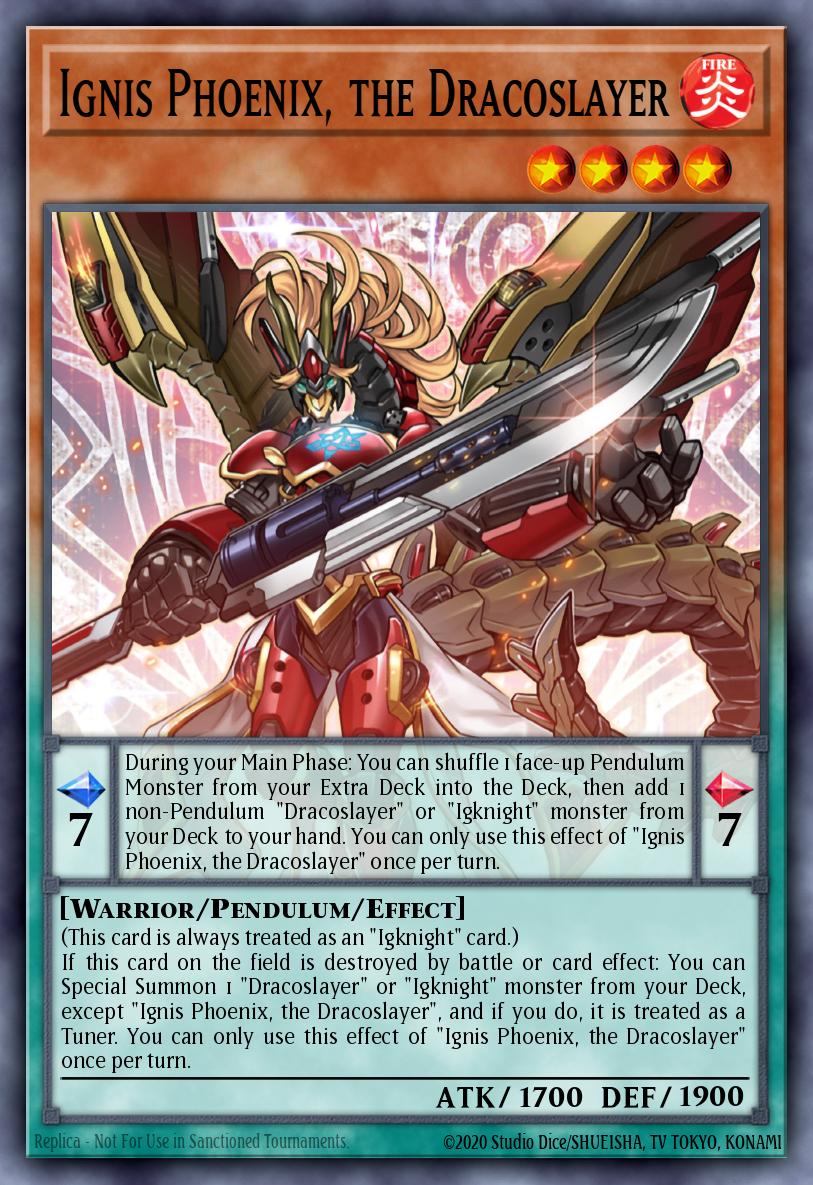 Ignis Phoenix, the Dracoslayer DABL-EN022