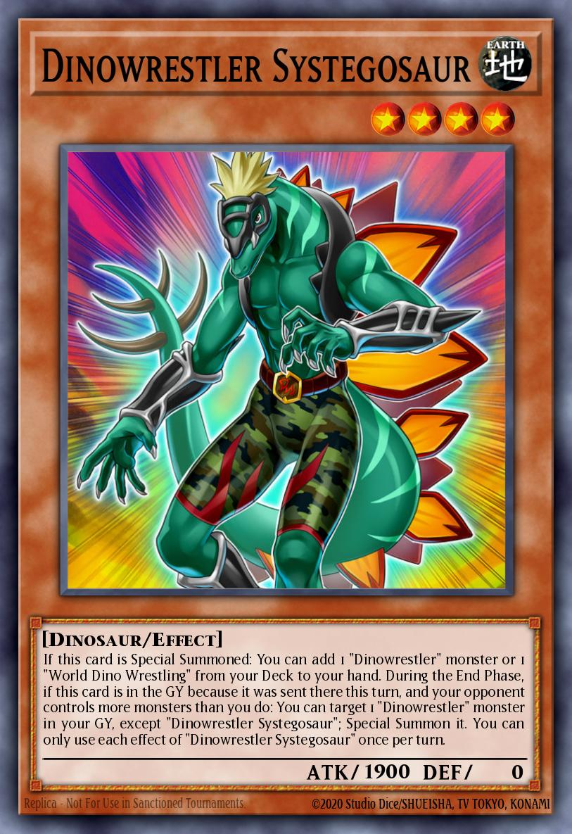 Dinowrestler Systegosaur 