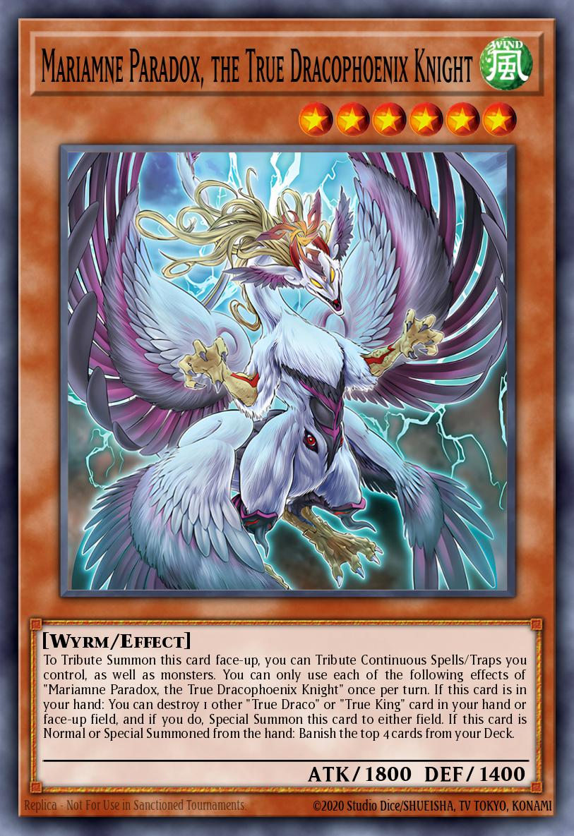 Mariamne Paradox, the True Dracophoenix Knight OP30-EN007