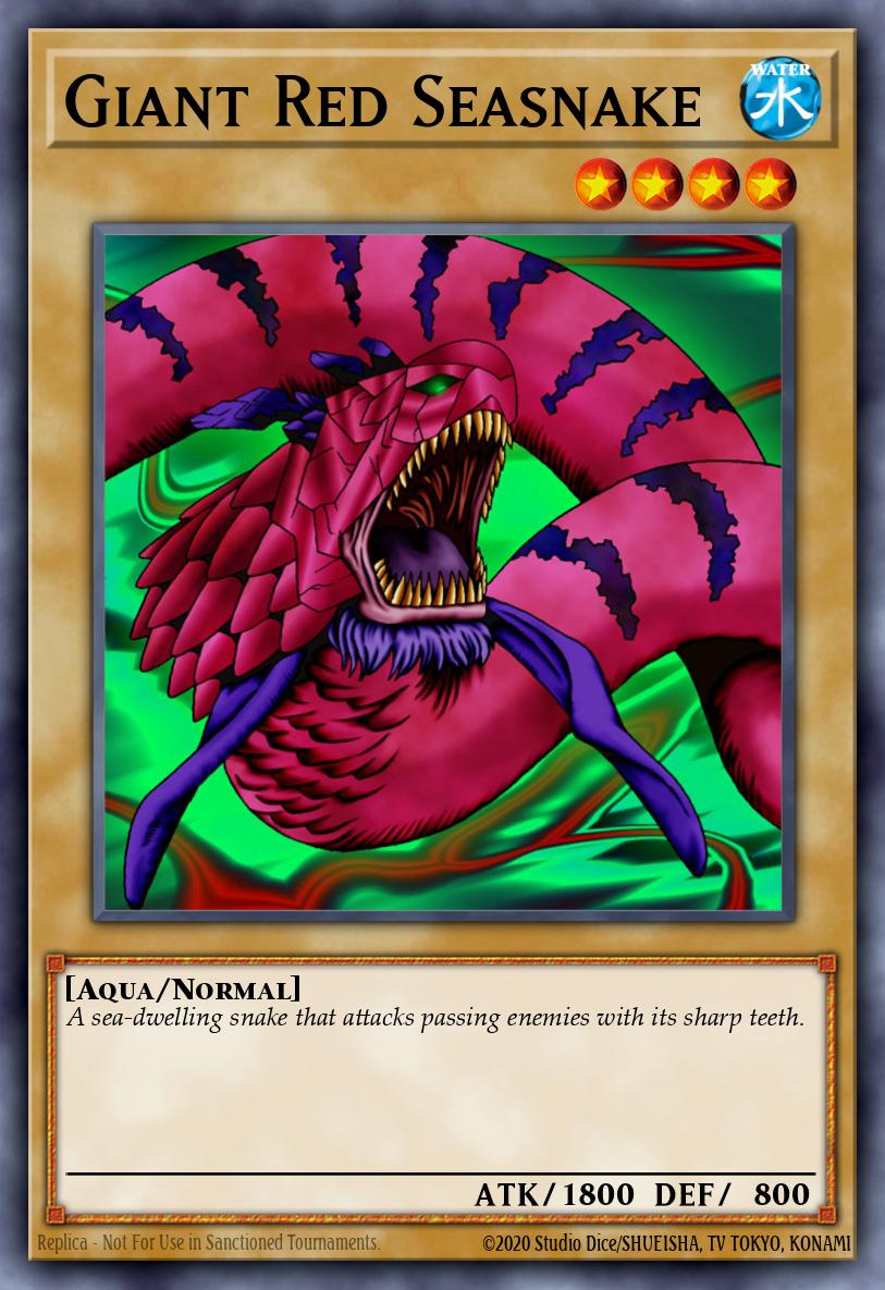 Giant Red Seasnake TP2-003