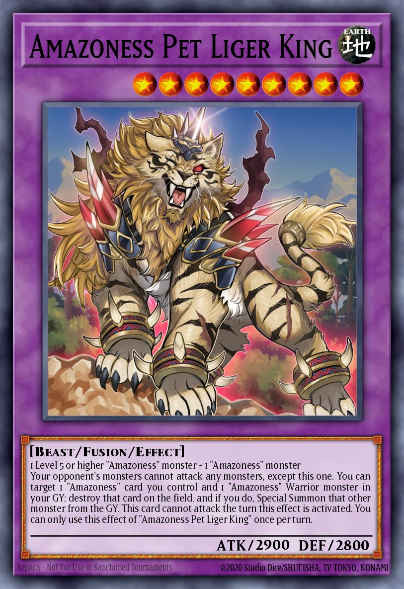 Amazoness Pet Liger King DABL-EN098