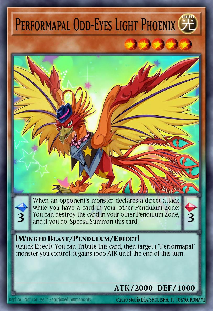 Performapal Odd-Eyes Light Phoenix SHVI-EN003