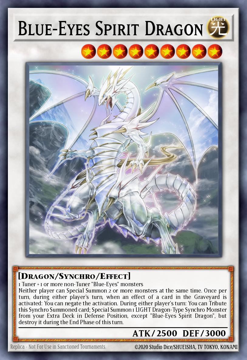 Blue-Eyes Spirit Dragon RA02-EN030