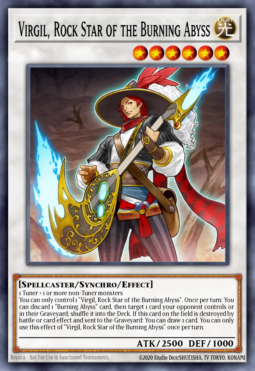 Virgil, Rock Star of the Burning Abyss 
