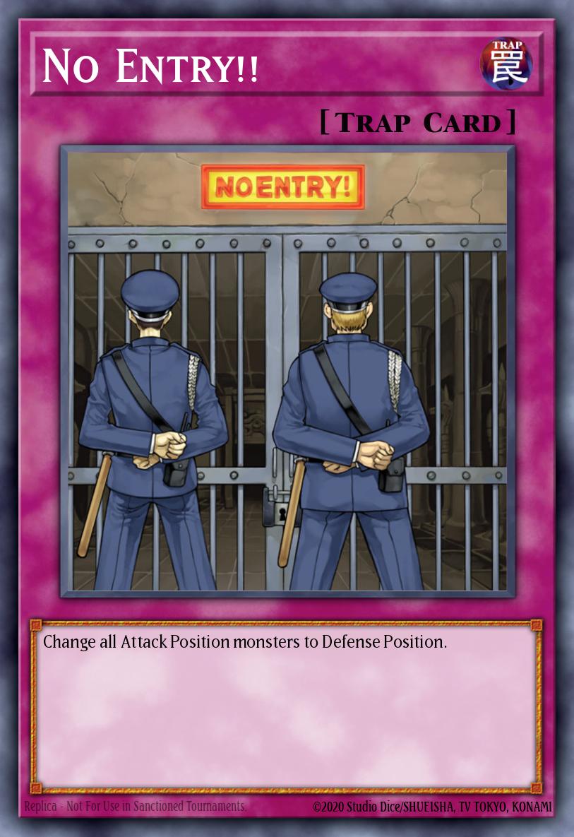 No Entry!! DEM1-EN020