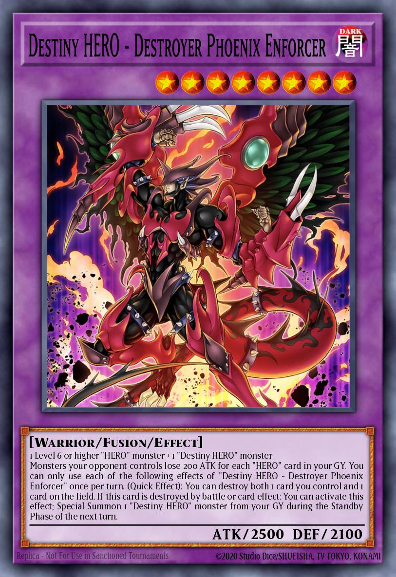Destiny HERO - Destroyer Phoenix Enforcer MP25-EN273