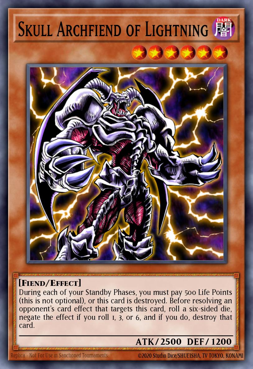 Skull Archfiend of Lightning DCR-073