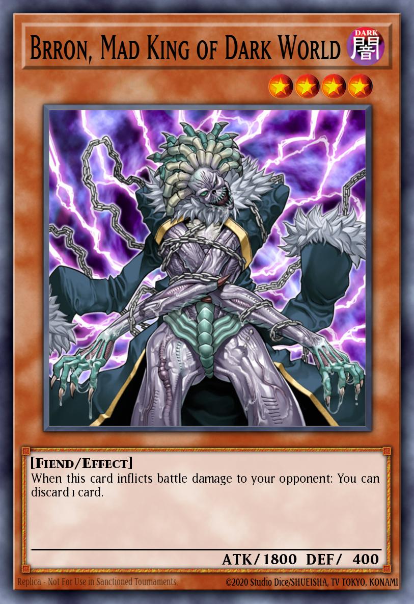 Brron, Mad King of Dark World SDGU-EN011