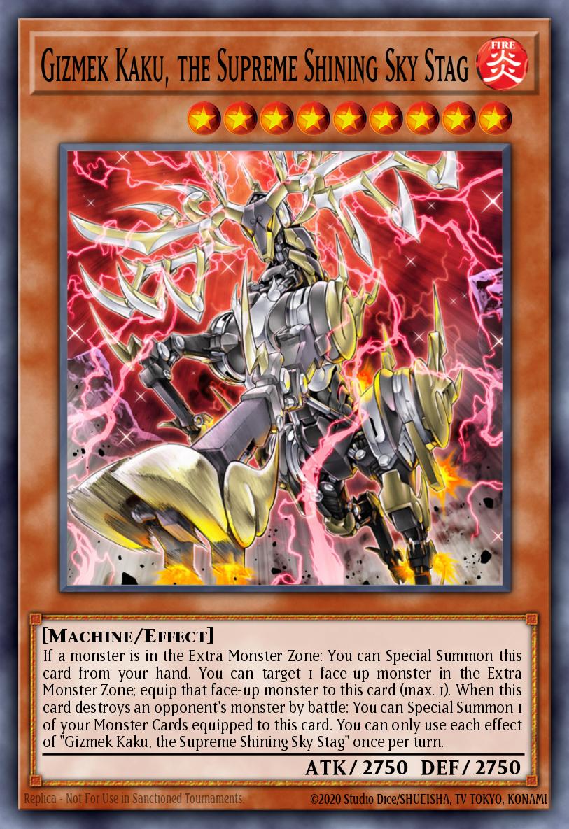 Gizmek Kaku, the Supreme Shining Sky Stag IGAS-EN024