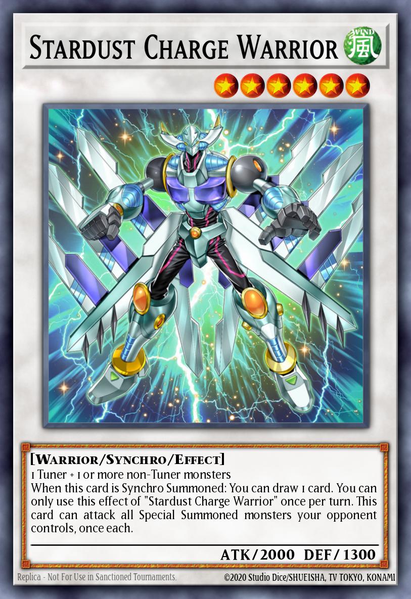 Stardust Charge Warrior MAGO-EN029