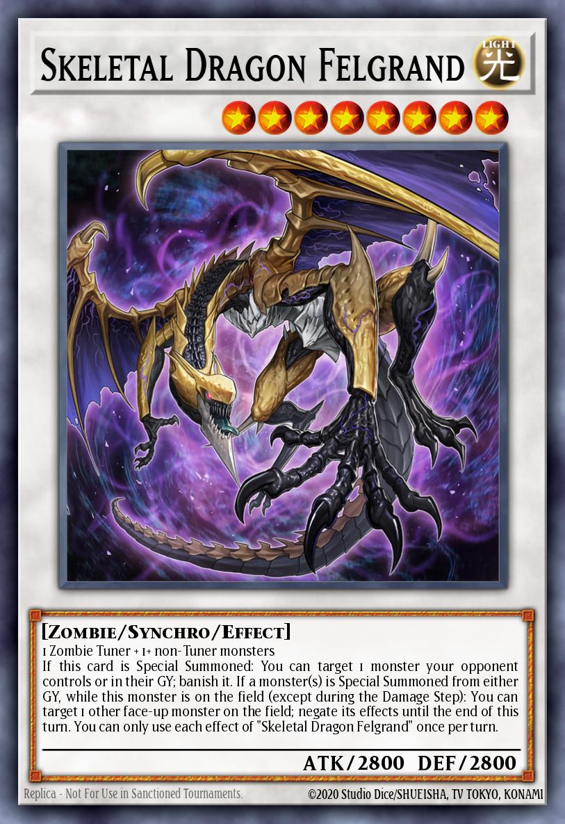 Skeletal Dragon Felgrand DIFO-EN040