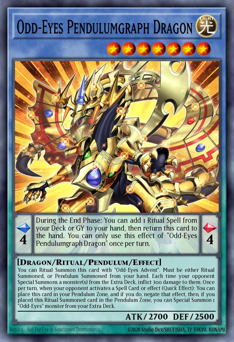 Odd-Eyes Pendulumgraph Dragon DIFO-EN034