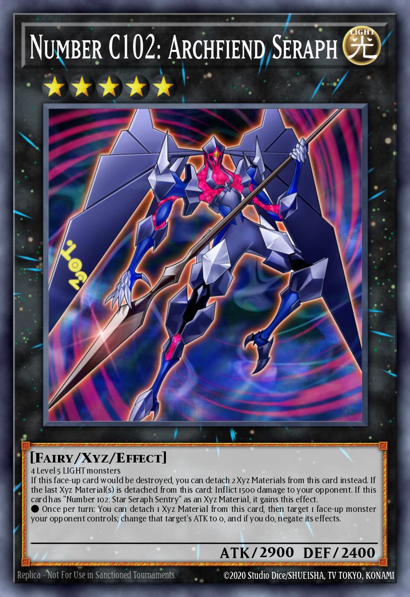 Number C102: Archfiend Seraph PRIO-EN044