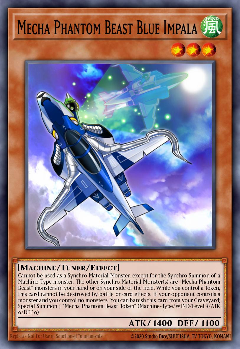 Mecha Phantom Beast Blue Impala MAGO-EN064