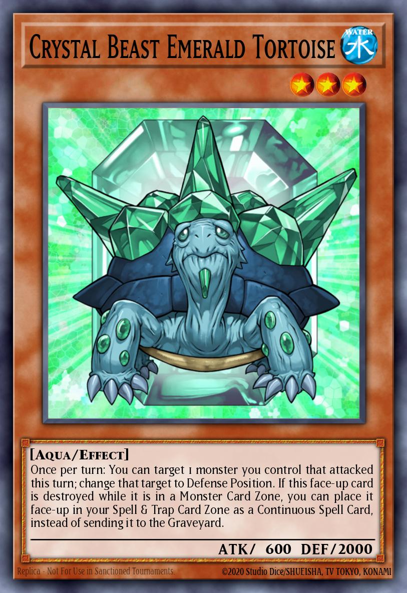 Crystal Beast Emerald Tortoise LCGX-EN157