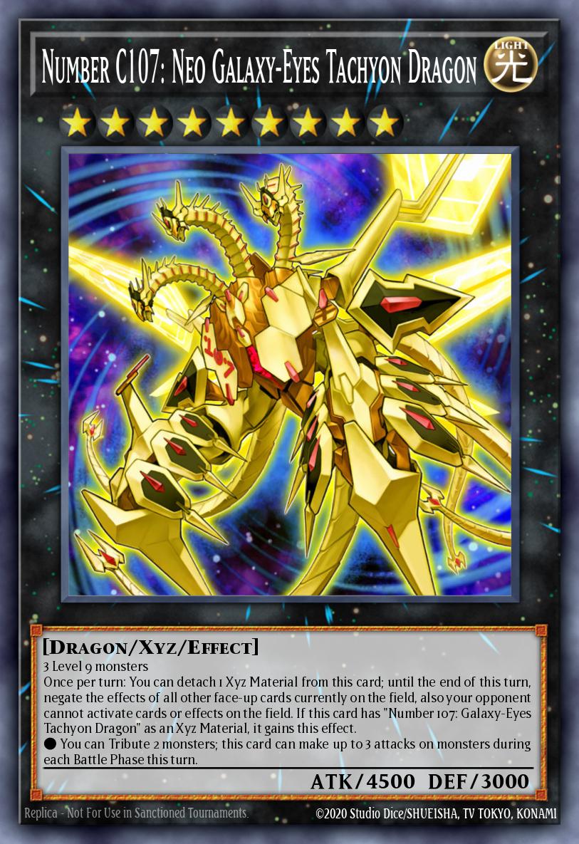 Number C107: Neo Galaxy-Eyes Tachyon Dragon PRIO-EN041
