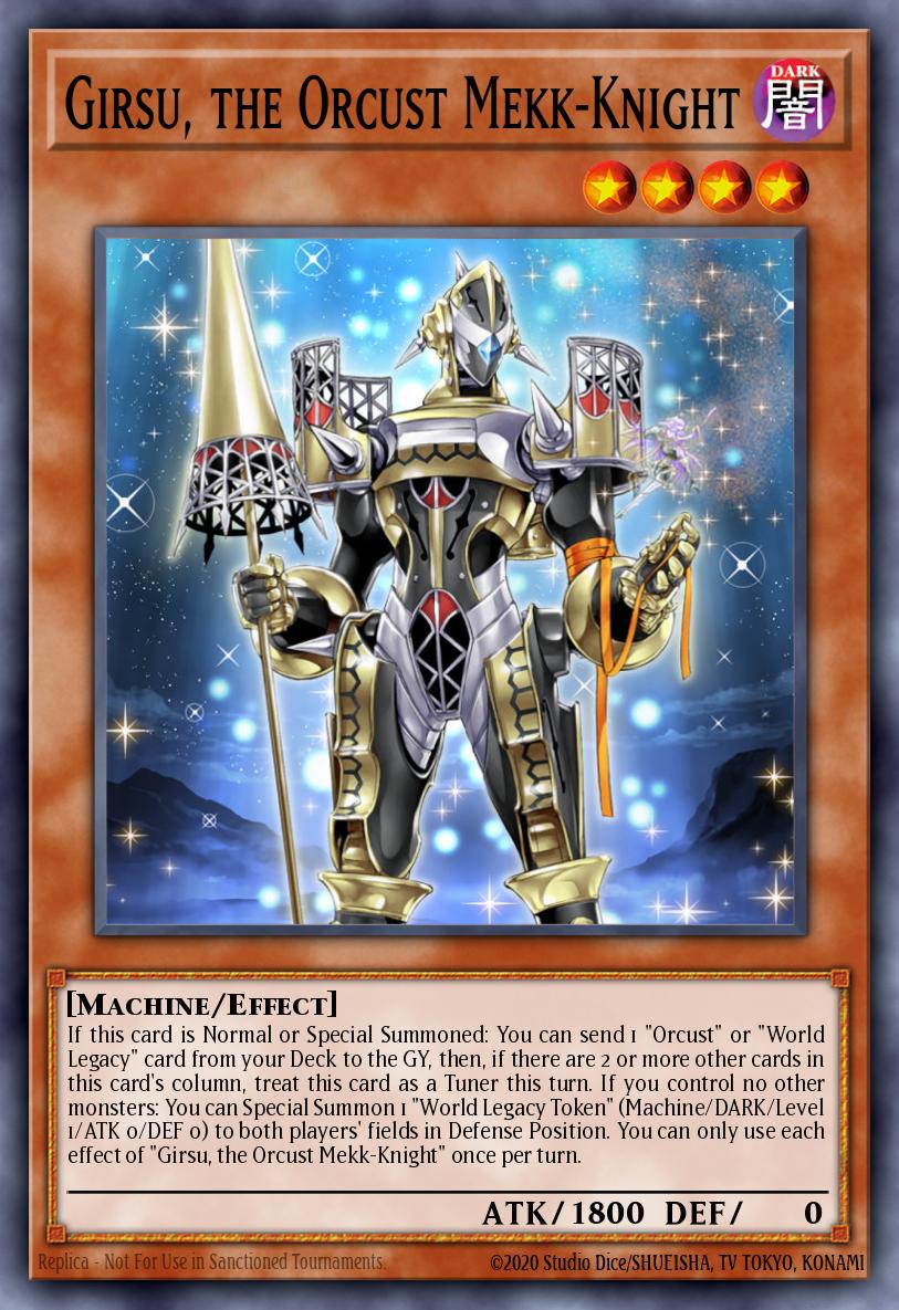 Girsu, the Orcust Mekk-Knight ETCO-EN024