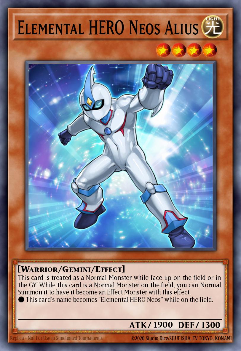 Elemental HERO Neos Alius TAEV-EN018