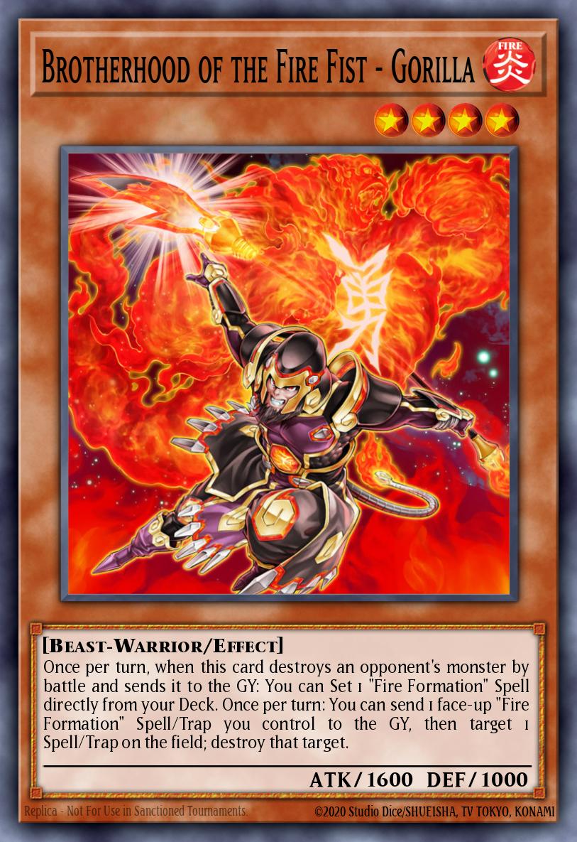 Brotherhood of the Fire Fist - Gorilla CBLZ-EN023