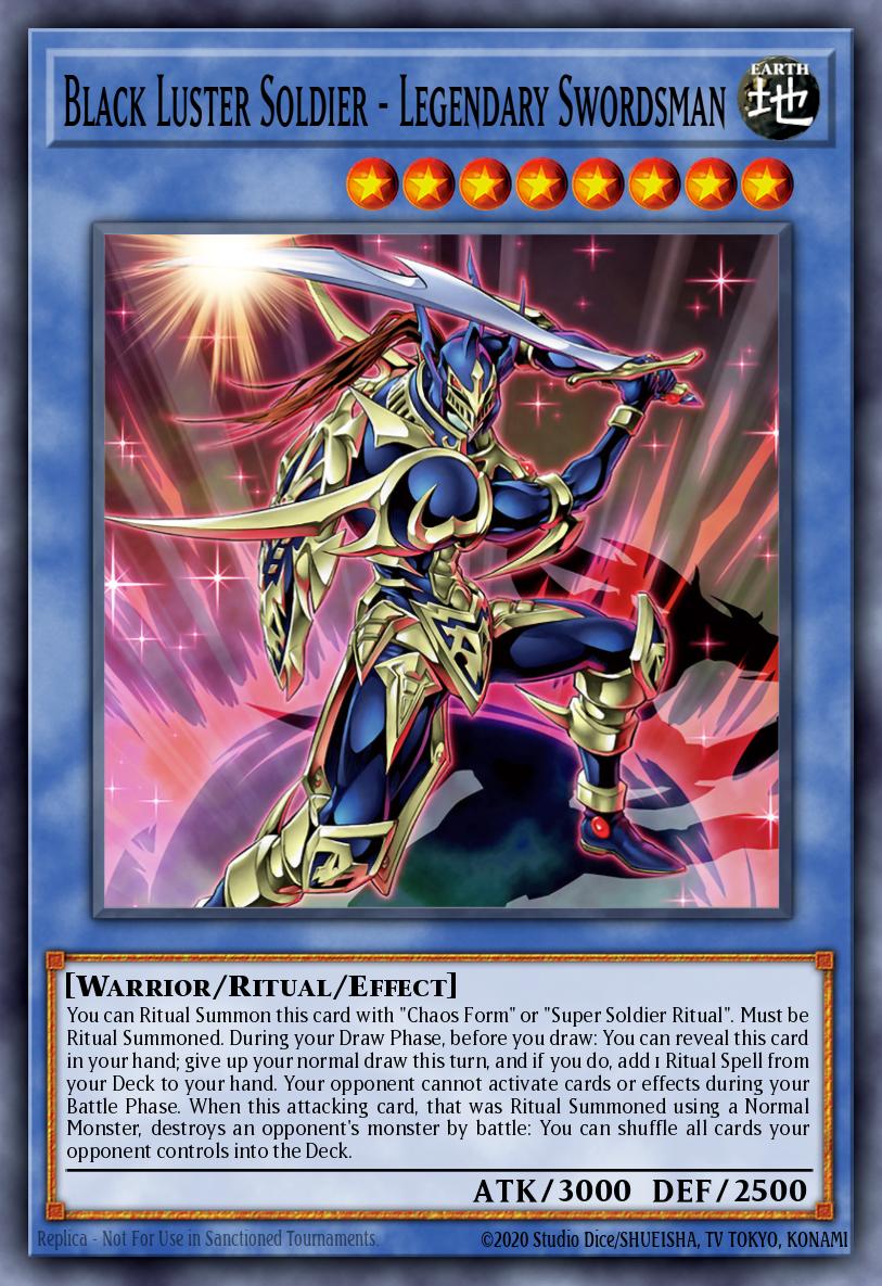 Black Luster Soldier - Legendary Swordsman MAZE-EN011