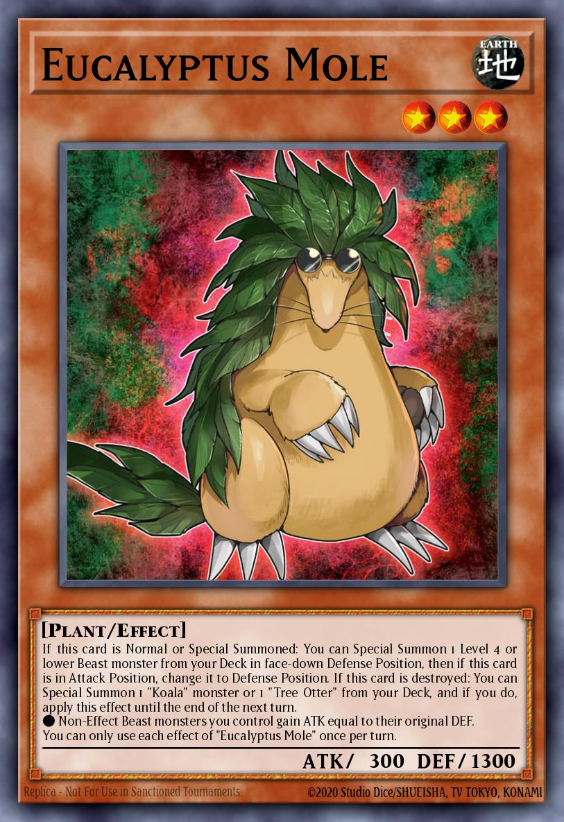 Eucalyptus Mole — Limited Pack GX: Slifer Red