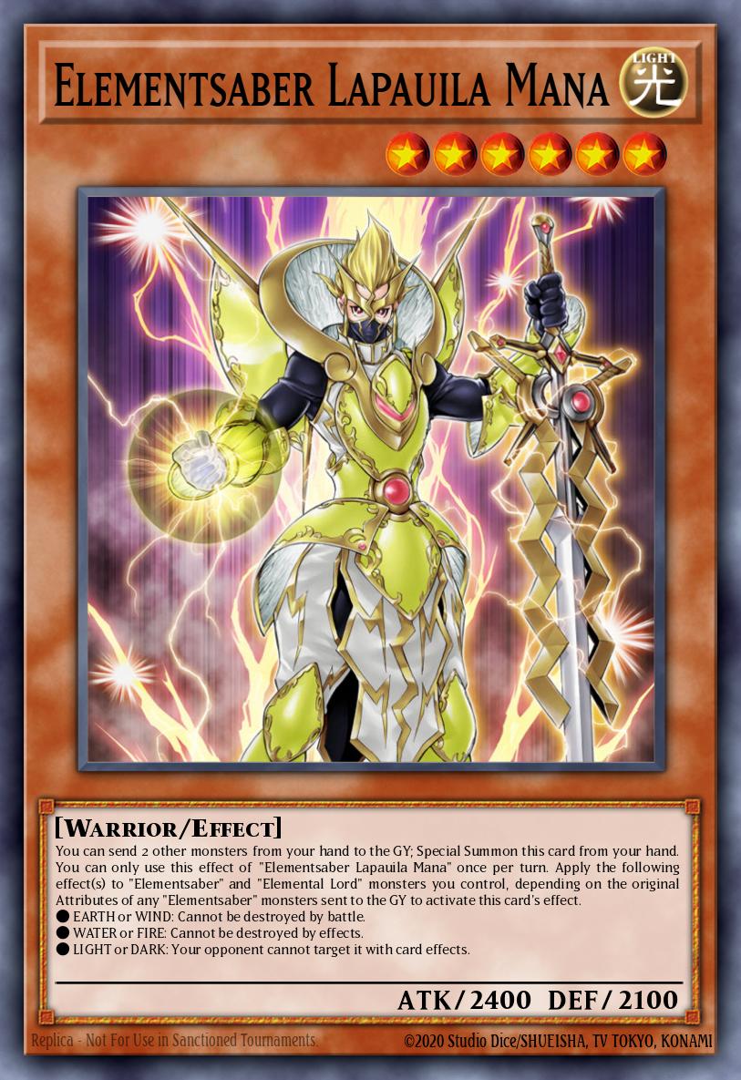 Elementsaber Lapauila Mana — Flames of Destruction (Japanese)