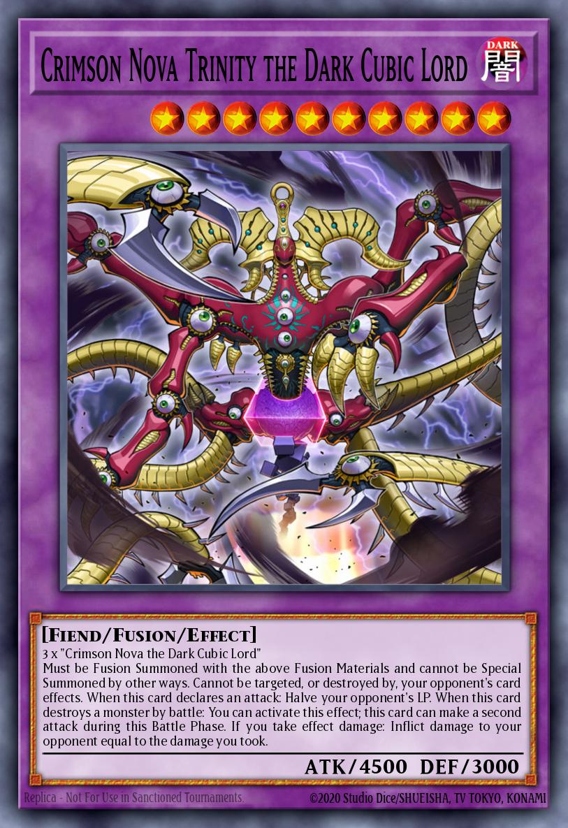Crimson Nova Trinity the Dark Cubic Lord 