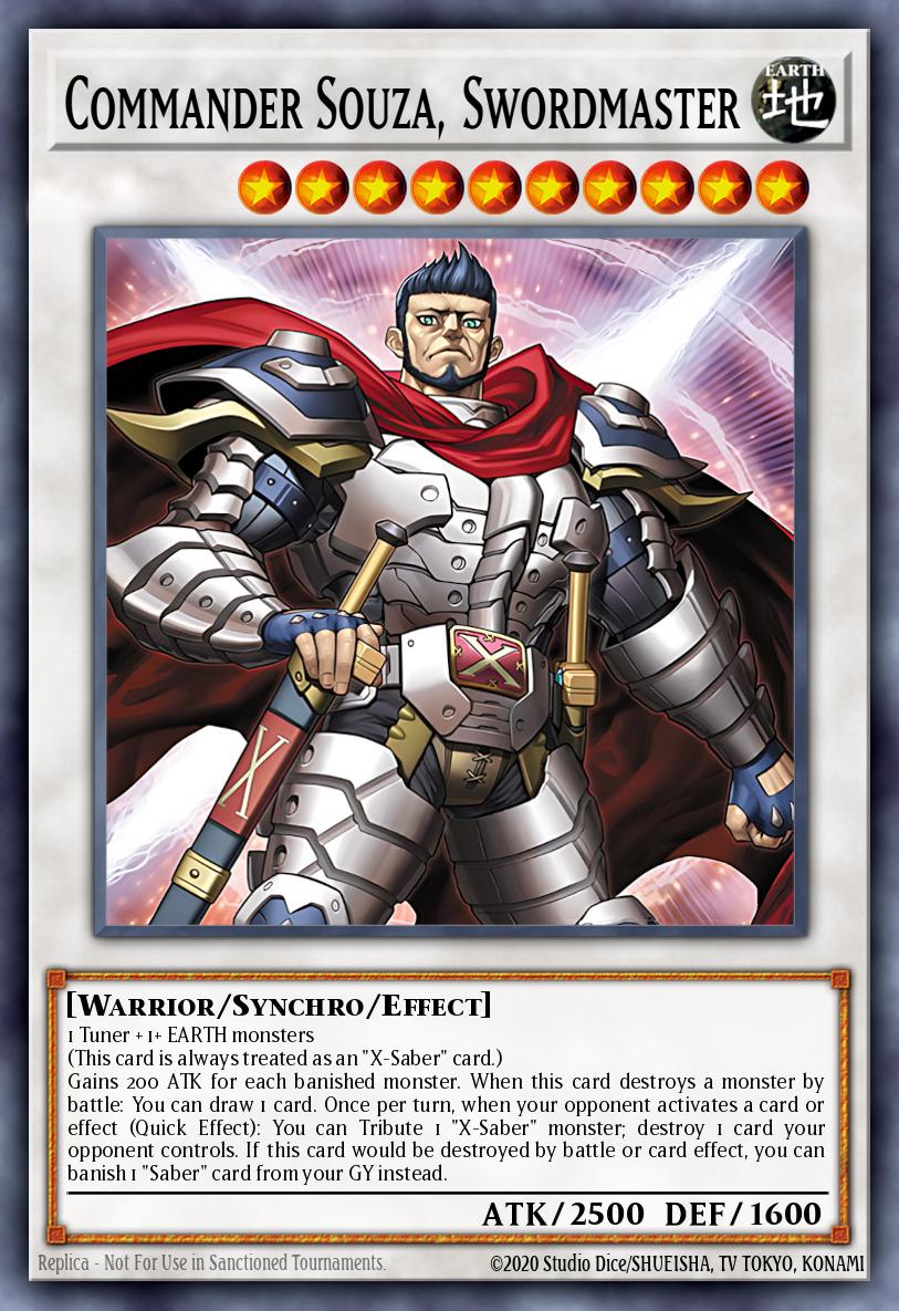 Commander Souza, Swordmaster 