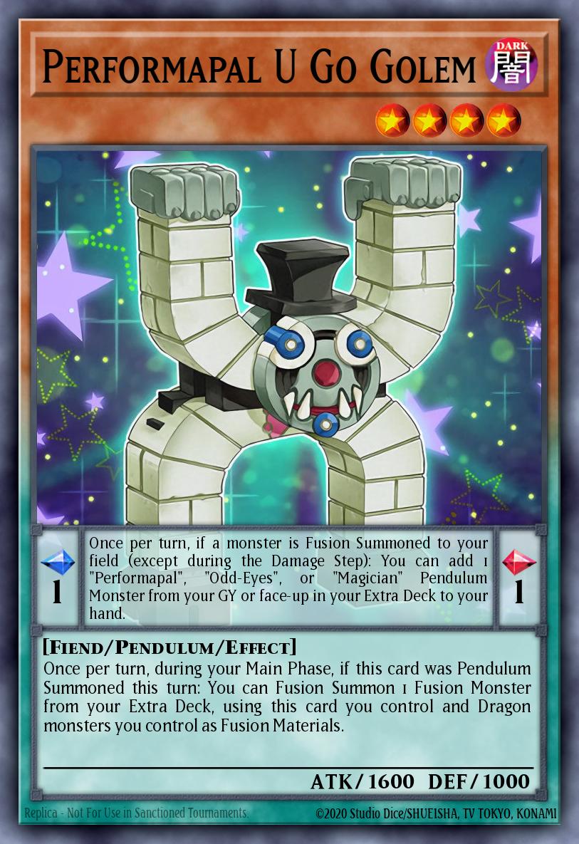 Performapal U Go Golem MACR-EN004