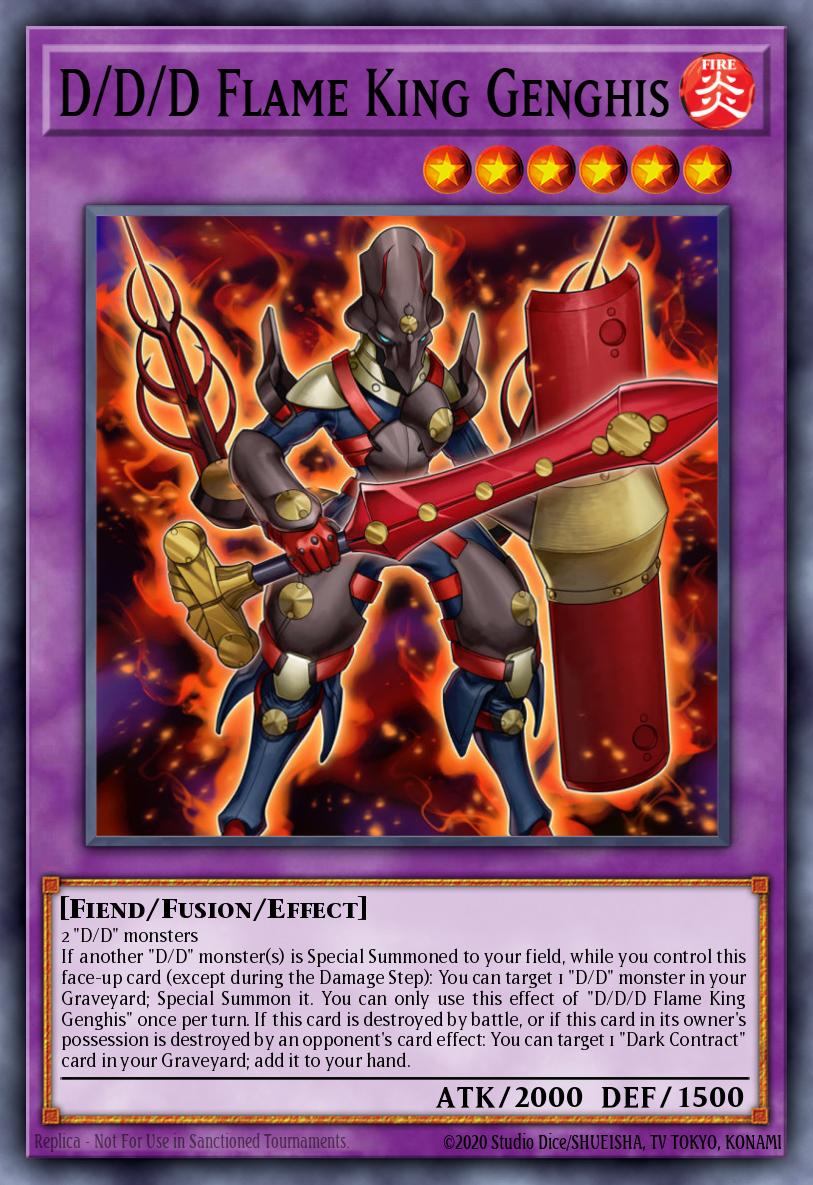D/D/D Flame King Genghis OP19-PT009