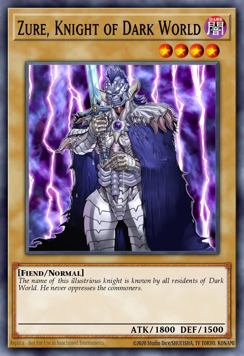Zure, Knight of Dark World SR13-EN016