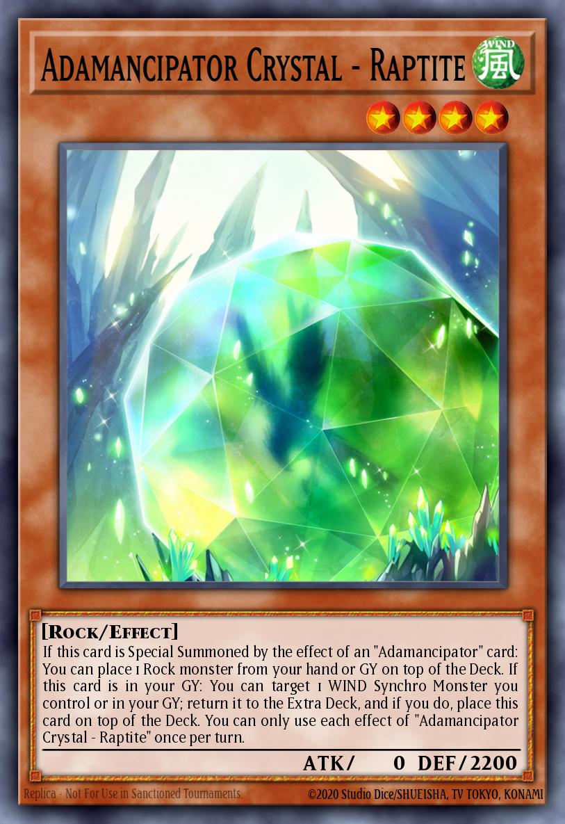Adamancipator Crystal - Raptite SESL-EN005