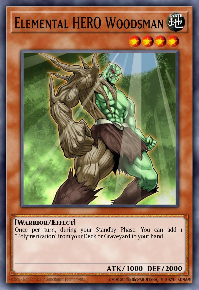 Elemental HERO Woodsman PP02-EN004